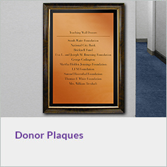 Donor Plaques
